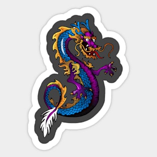 Colorful Dragon 2.0 Sticker